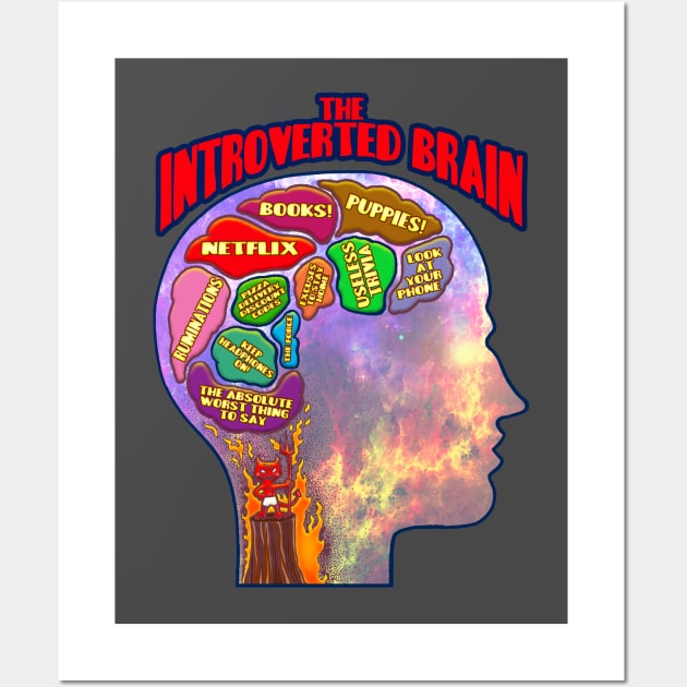 Introverted Brain Wall Art by Intelligent Designs